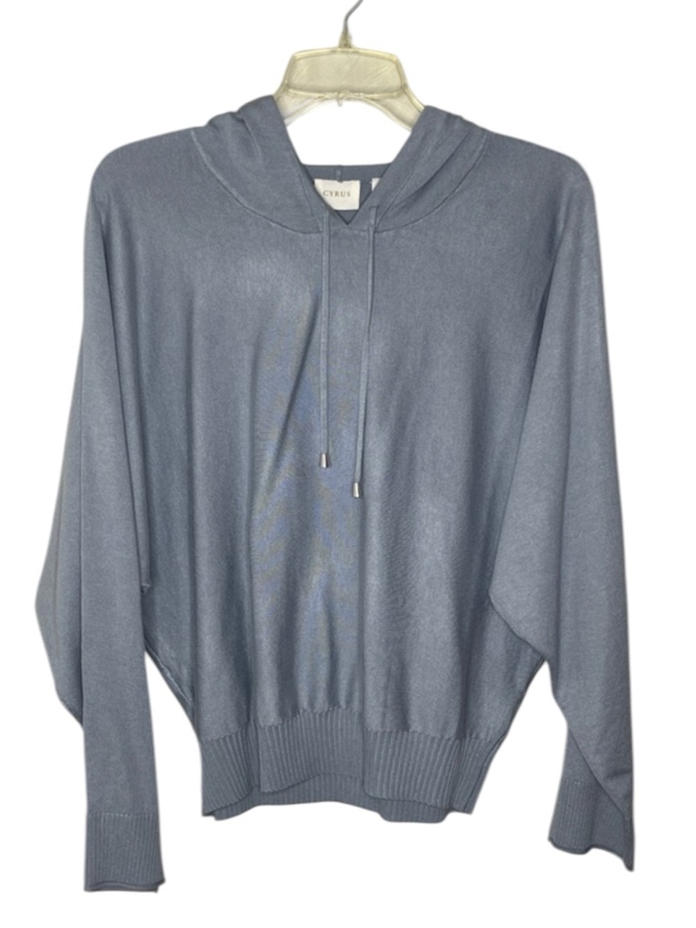 ❤️ CYRUS KNIT Slate Hoodie Size M